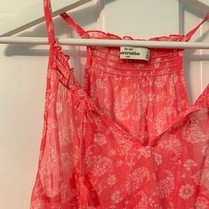 NWOT Abercrombie Kids Floral Tank Top